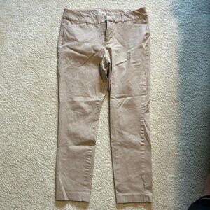 Tan pixie pants